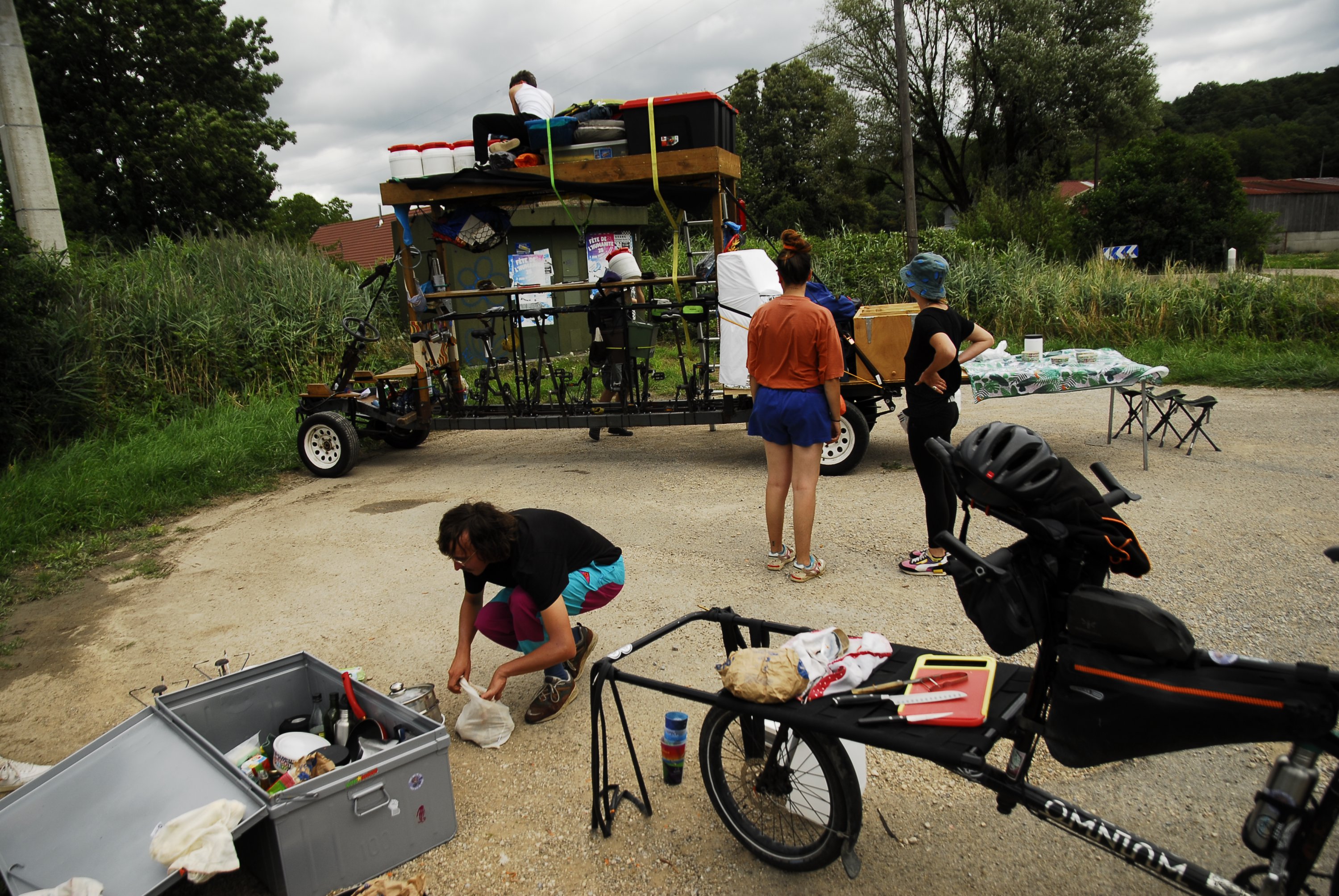 tournées de spectacles écologiques en itinérance en rosalie