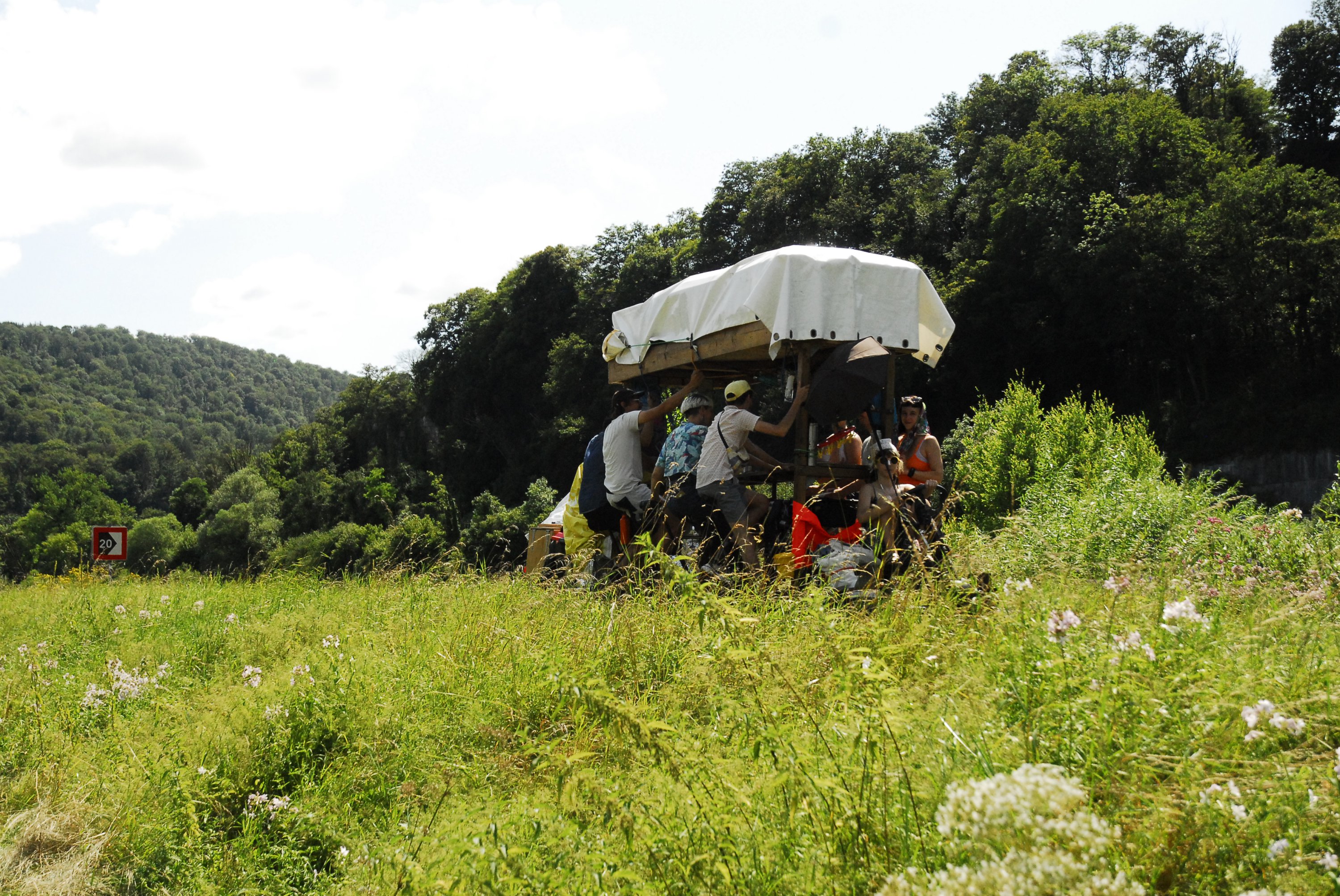 tournées de spectacles écologiques en itinérance en rosalie