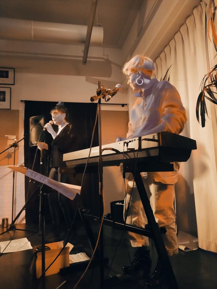 duo féminin de chansons piano voix grinçant et poétique