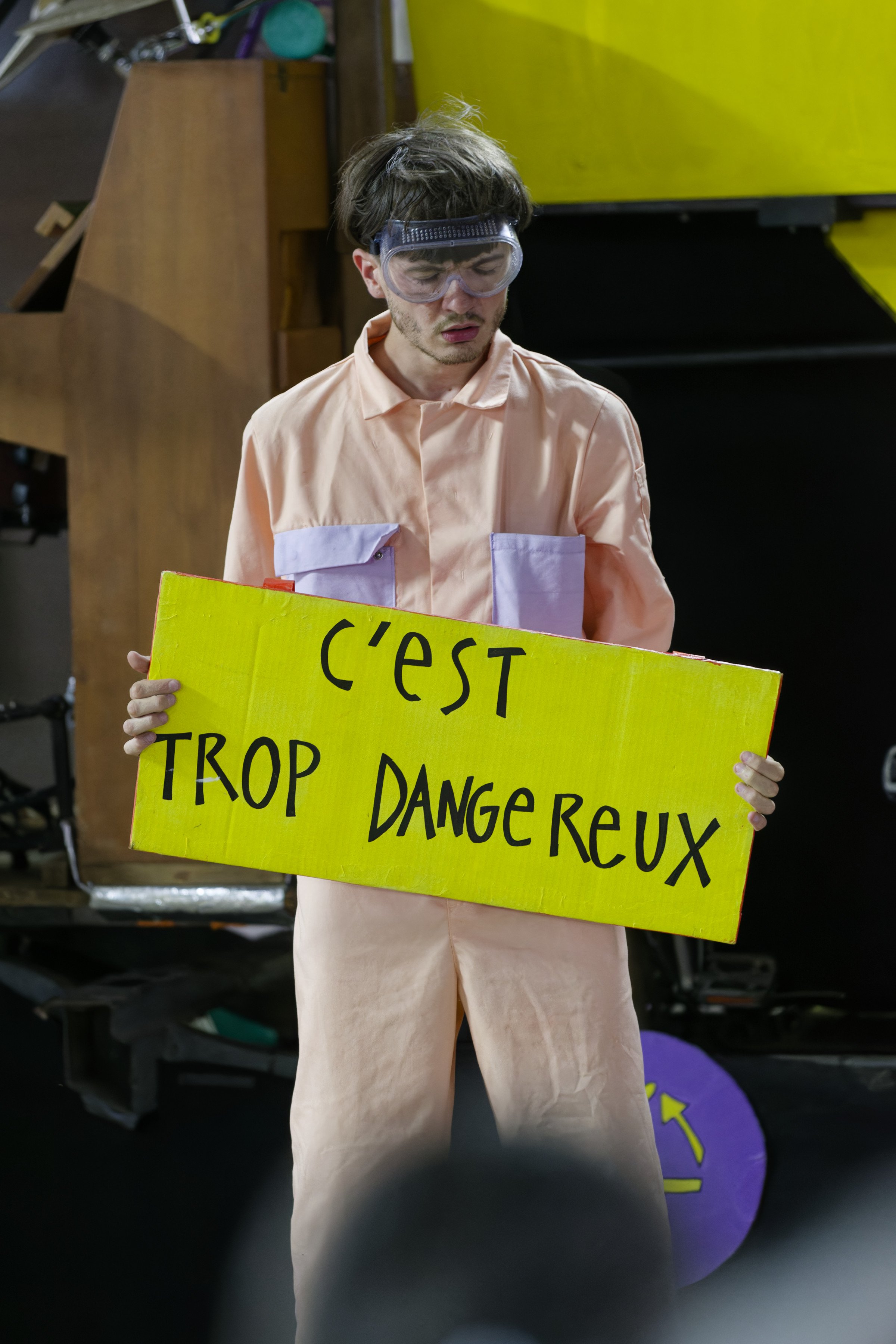 spectacle en rosalie muet-musical sur l'amour et la métamorphose