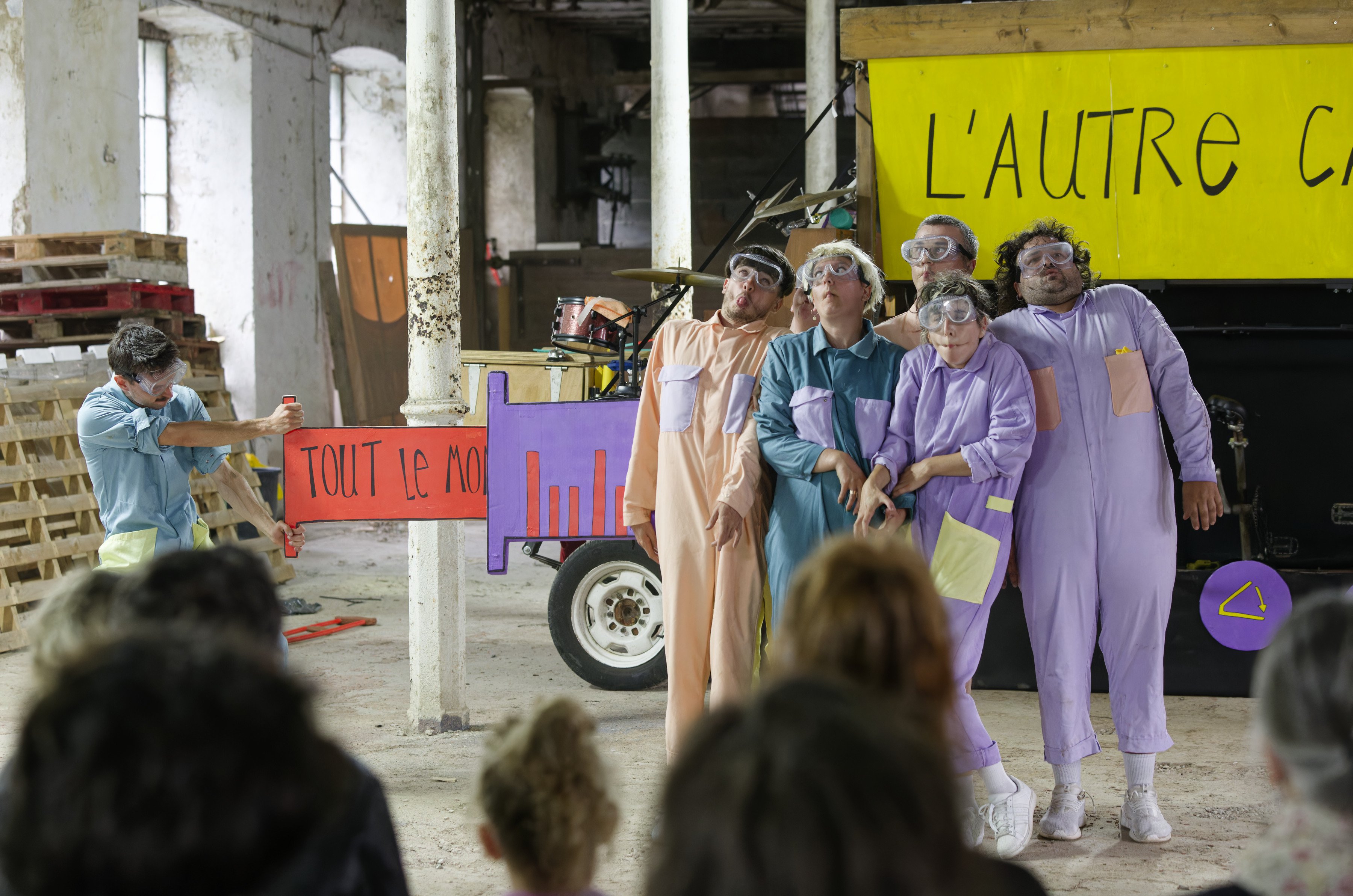 spectacle en rosalie muet-musical sur l'amour et la métamorphose